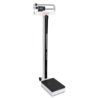 Detecto 2491 Metric Eye Level Beam Scale w/ Height Rod and Hand Post