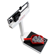 Detecto 4570 Receiving Balance Beam Bench Scale-130 lb Capacity