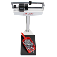 Detecto 4570 Receiving Balance Beam Bench Scale-130 lb Capacity