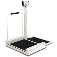Detecto 6495 Digital Wheelchair Scale with Ramp-800 lb/360 kg Capacity