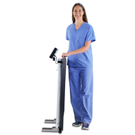 Detecto 6560 Multi-Purpose Clinical Portable Scale with Handrail