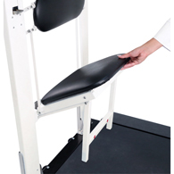 Detecto 6570 Multi-Purpose Clinical Portable Scale w/ Handrail & Seat