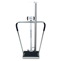 Detecto 6854DHR Bariatric Scale with Height Rod-600 lb/270 kg Capacity