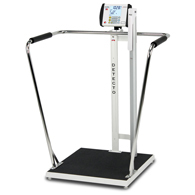 Detecto 6857DHR Waist High Bariatric Scale and Digital Height Rod