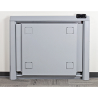 Detecto 7550 Wall Mounted Folding Wheelchair Scale-1000 lb/450 kg