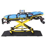 Detecto 8550 Portable Stretcher Scale with Column Mounted Indicator