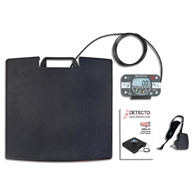 Detecto APEX 600 lb/300 kg Portable Athletic Remote Indicator Scale & AC Adapter