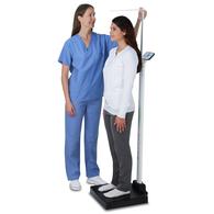 Detecto APEX Digital Physician Scales w/ Mechanical Height Rod - WiFi & Welch Allyn Connect Options