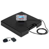 Detecto APEX-RI-AC Remote Indicator Portable Scale w/ AC Adapter, 600 lb Capacity