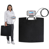 Detecto APEX-RI-BT Remote Indicator Portable Scale, Wi-Fi/Bluetooth, 600 lb Capacity