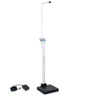 Detecto APEX Digital Physician Scale w/ Sonar Height Rod & AC Adapter