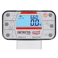 Detecto APEXH-SH Digital Physician Scale w/ Sonar Height Rod, Handrail & AC Adapter