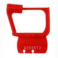 Detecto CAPS Red Plastic Seals (QTY. 50) for Rescue Carts