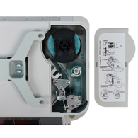 Detecto DL1030 Deli Scale with Integral Printer-30 lb Capacity