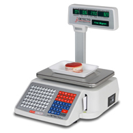 Detecto DL1060P Deli Scale with Printer w/ Tower Pole Display-60 lb