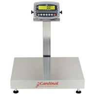 Detecto EB-300 Stainless Steel Bench Scale-190 Indicator-300 lb/150 kg