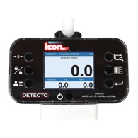 Detecto icon Eye-Level Digital Physician Scale w/ Sonar Height Rod - Capacity 800 lb/400 kg