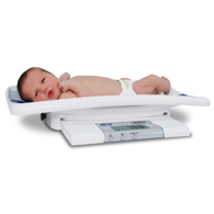 Detecto MB130 Digital Pediatric Scale with Removable Cradle
