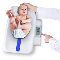 Detecto MB130 Digital Pediatric Scale with Removable Cradle