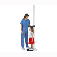 Detecto PHR Freestanding Portable Height Rod w/ Carrying Case