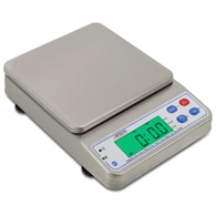 Detecto PS11 Digital Portion Scale, All Stainless, 11 lb Capacity, 5 Units of Measure