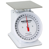 Detecto PT-2 Top Loading Scale with Fixed Dial-32 oz Capacity