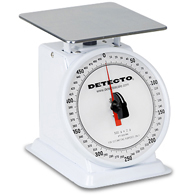 Detecto PT-500RK Top Loading Scale with Rotating Dial-500 g Capacity