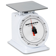 Detecto PT-500RK Top Loading Scale with Rotating Dial-500 g Capacity