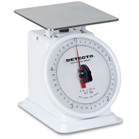 Detecto PT-5R Petite Top Loading Scale with Rotating Dial