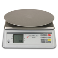 Detecto RP30R Round Digital Ingredient Scale-30 lb/15 kg
