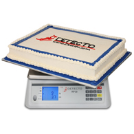Detecto RP30S Square Digital Ingredient Scale-30 lb/15 kg