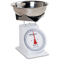 Detecto T50B Top Loading Scale w/ Stainless Steel Bowl-50 lb Capacity