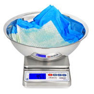 Detecto WPS12UT IP67 Washdown Digital Scale with Utility Bowl