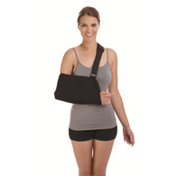 Procare Deluxe DJO 79-84008-ProCare Unisex Blue Cotton/Polyester Arm Sling, Extra Large, Arm