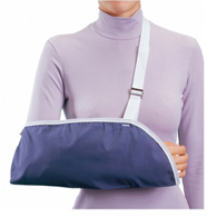 Procare Clinic DJO 79-84022-ProCare Pediatric Blue Cotton/Polyester Arm Sling, Extra Small, Arm Supports (PK/6)