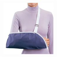 Procare Clinic DJO 79-84028-ProCare Clinic Unisex Blue Cotton/Polyester Arm Sling, Extra Large, Arm Supports (PK/6)