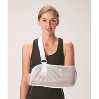 Chieftain DJO 79-84178-Chieftain Unisex White Tietex Mesh Arm Sling, Extra Large, Arm Supports (CS)