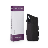 ProCare ComfortFORM DJO 79-87297-Wrist Splint ProCare ComfortForm Palmar Stay, Aluminum/Foam/Lycra, Black, Large (EA/1)