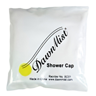 DawnMist SC01 Shower Cap - One Size Fits Most - Clear (BX/200)
