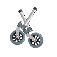 Drive Medical 10115 Swivel Lock Walker Wheels-5"-1 Pair