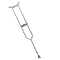 Drive Medical 10406 Bariatric Heavy Duty Walking Crutches-Adult-1 Pair