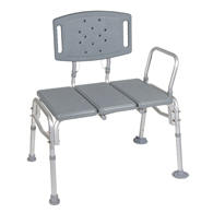 Drive 12025KD-1 Heavy Duty Bariatric Plastic Seat Transfer Bench