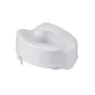 Drive Medical 12066 6" Raised Toilet Seat w/ Lock-Standard Seat
