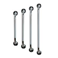 Drive Medical 12116-3 Wall Grab Bar, Chrome, 16 in (BX)