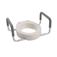 Drive Medical 12402 Premium Seat Riser w/ Removable Arms-Standard Seat