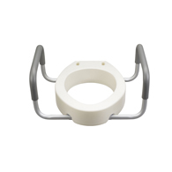 Drive Medical 12403 Premium Seat Riser w/ Removable Arms-Elongated