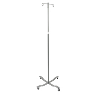 Drive Medical 13033SV Economy Removable Top I. V. Pole-Silver Vein