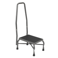 Drive 13062-1SV Heavy Duty Footstool w/ Non Skid Platform & Handrail