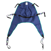 Drive Medical 13262L Divided Leg Patient Lift Sling w/ Headrest-Large