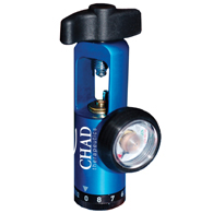 Drive Medical CH4815-L-BLUE Chad CGA 870 Oxygen Regulator-0-15 LPM